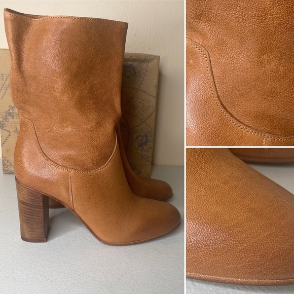 Free People Dakota Nappa Leather Boots EU38/US8 - Picture 8 of 16